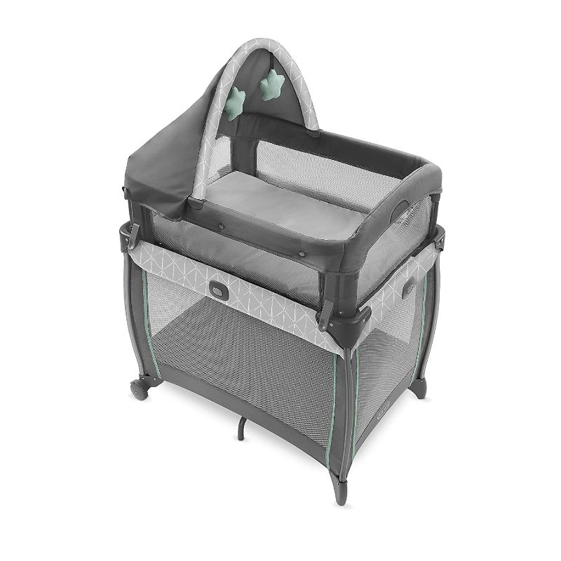 Photo 1 of Graco My View 4 in 1 Bassinet | Infant to Toddler Bassinet with 4 Stages, Derby , 23.19x33.5x32.25 Inch (Pack of 1)
