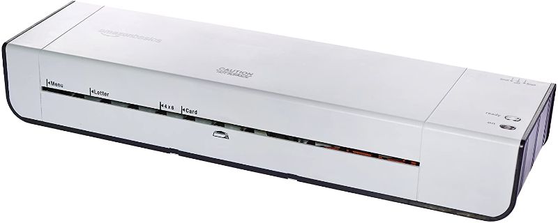 Photo 1 of Amazon Basics 12-Inch Thermal Laminator Machine
