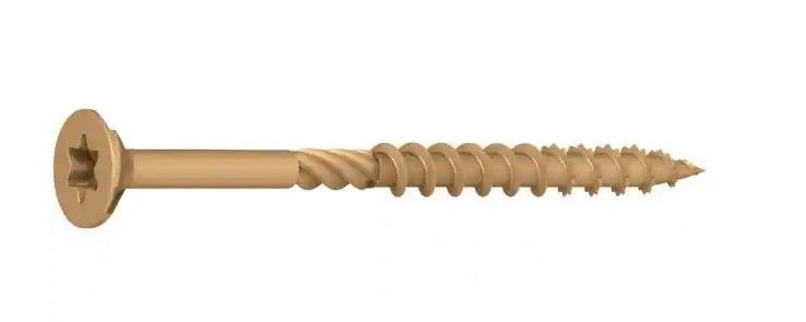 Photo 1 of #8 x 2 in. Star Drive Flat Head Wood Screw (10 lbs.-Pack)
