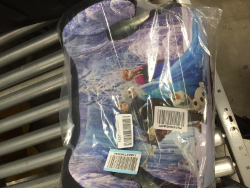 Photo 4 of  Disney Frozen Backless Booster Car Seat with Seatbelt Positioning Clip, Elsa, Anna, Olaf and Kristoff