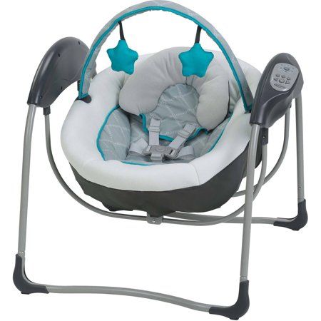 Photo 1 of Graco Glider Lite Baby Swing, Finch
