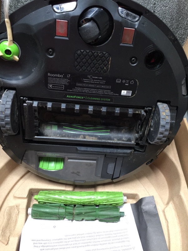 Photo 6 of **DAMAGED***
iRobot Roomba i7+ (7550) Robot Vacuum with Automatic Dirt Disposal-Empties Itself, Wi-Fi Connected, Smart Mapping, Compatible with Alexa, Ideal for Pet Hair, Carpets, Hard Floors, Black (Renewed)
