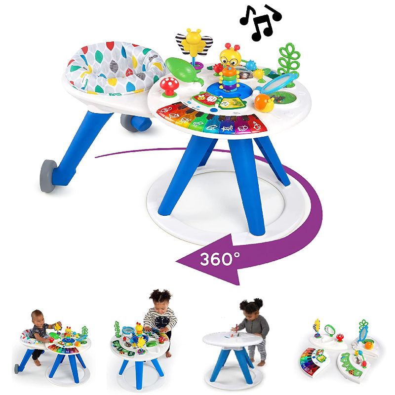 Photo 1 of ***Baby Einstein Around We Grow 4-in-1 Walk Around Discovery Activity Center Table, Ages 6 Months+
