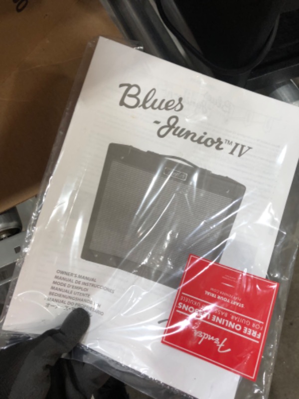 Photo 5 of Fender Blues Junior IV Guitar Amplifier, Black
