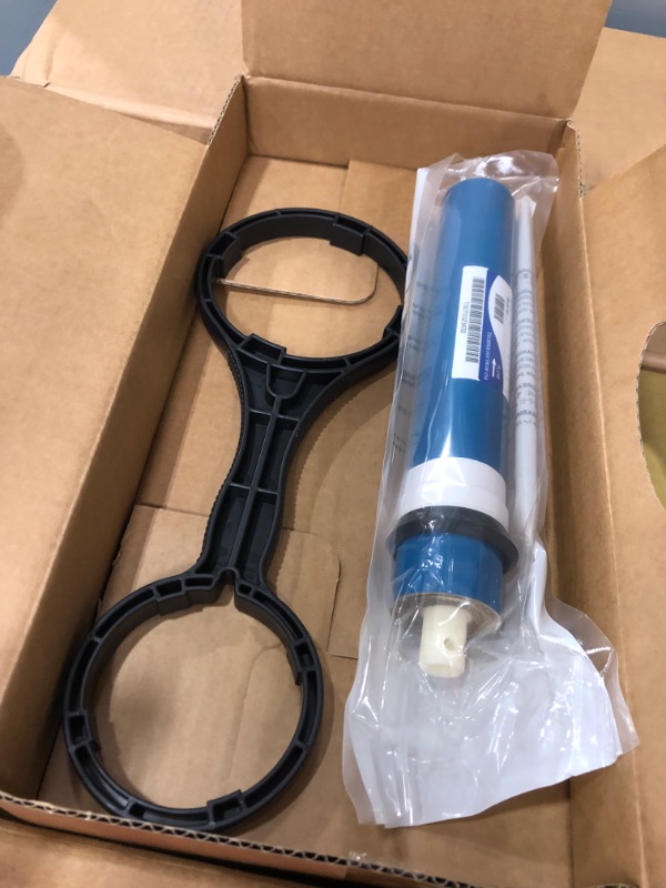 Photo 5 of iSpring RCC7AK, NSF Certified 75 GPD, 6-Stage Reverse Osmosis System, pH+ Alkaline Remineralization RO Water Filter System Under Sink, Superb Taste Drinking Water Filter
