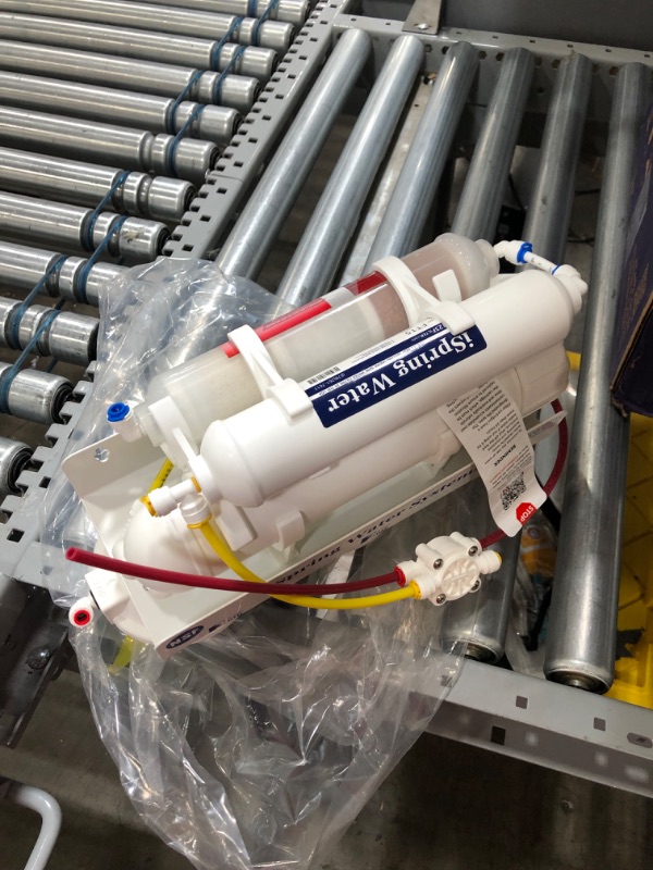 Photo 3 of iSpring RCC7AK, NSF Certified 75 GPD, 6-Stage Reverse Osmosis System, pH+ Alkaline Remineralization RO Water Filter System Under Sink, Superb Taste Drinking Water Filter
