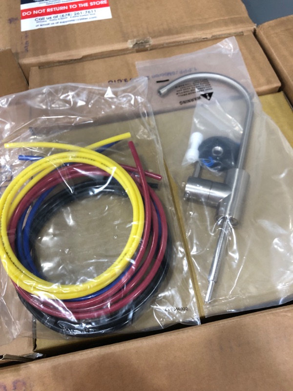 Photo 6 of iSpring RCC7AK, NSF Certified 75 GPD, 6-Stage Reverse Osmosis System, pH+ Alkaline Remineralization RO Water Filter System Under Sink, Superb Taste Drinking Water Filter
