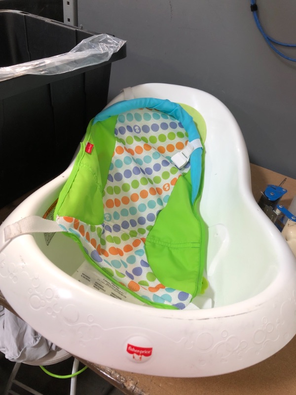 Photo 2 of **INCOMPLETE**
Fisher-Price 4-in-1 Sling 'n Seat Tub, Multicolor
