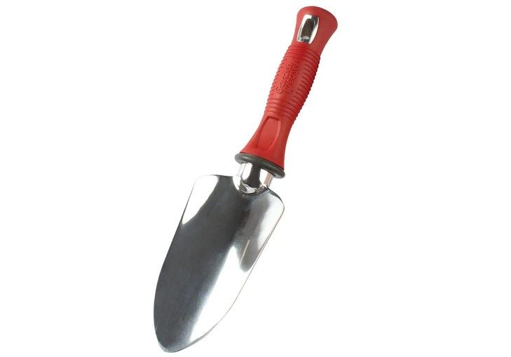 Photo 1 of **SET OF 2**
12.75 in. Comfort Non-Slip Grip Garden Hand Trowel
