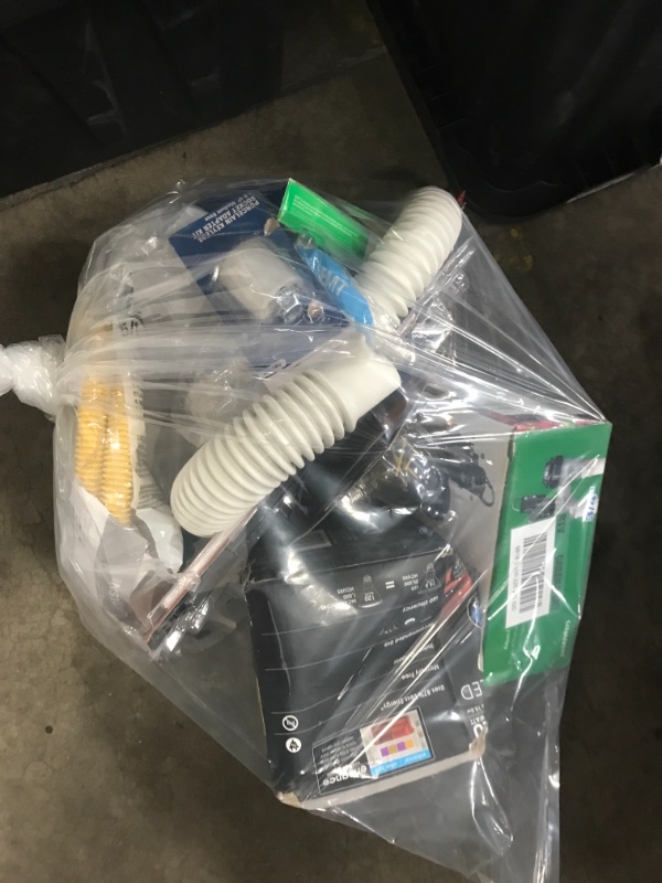 Photo 1 of **NONREFUNDABLE** ASSORTMENT OF HOME GOODS/REPAIR
PLUMBING ELECTRICAL & MISCELLANEOUS ITEMS BUNDLE