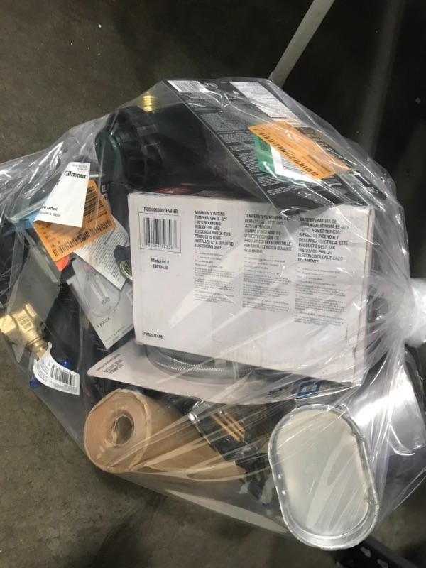 Photo 1 of **NONREFUNDABLE** ASSORTMENT OF HOME GOODS/REPAIR
PLUMBING ELECTRICAL & MISCELLANEOUS ITEMS BUNDLE