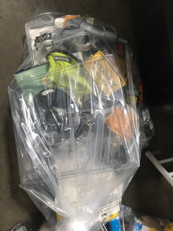 Photo 1 of **NONREFUNDABLE** ASSORTMENT OF HOME GOODS/REPAIR
PLUMBING ELECTRICAL & MISCELLANEOUS ITEMS BUNDLE
