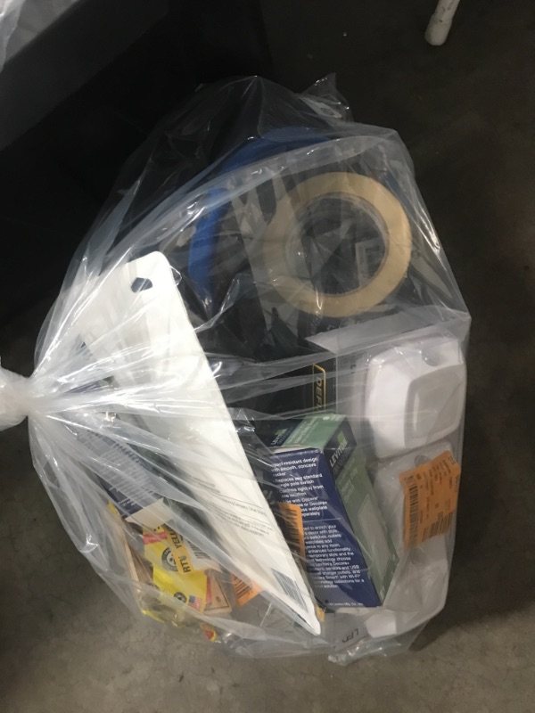 Photo 1 of **NONREFUNDABLE** ASSORTMENT OF HOME GOODS/REPAIR
PLUMBING ELECTRICAL & MISCELLANEOUS ITEMS BUNDLE