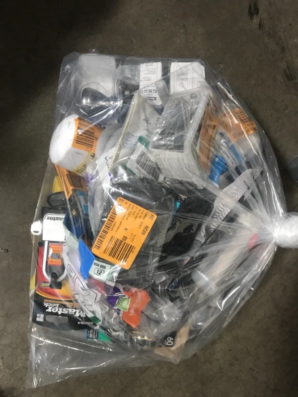 Photo 1 of **NONREFUNDABLE** ASSORTMENT OF HOME GOODS/REPAIR
PLUMBING ELECTRICAL & MISCELLANEOUS ITEMS BUNDLE