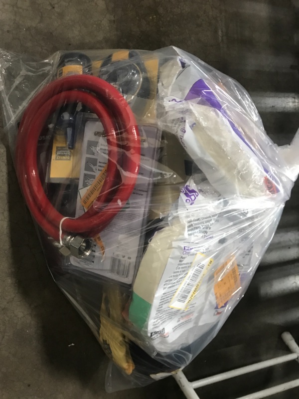 Photo 1 of **NONREFUNDABLE** ASSORTMENT OF HOME GOODS/REPAIR
PLUMBING ELECTRICAL & MISCELLANEOUS ITEMS BUNDLE