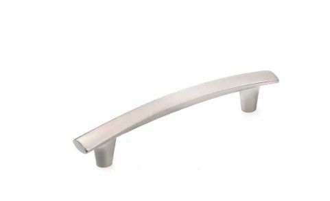 Photo 1 of **SET OF 4**
5-1/16 in. (128 mm) Center-to-Center Brushed Nickel Contemporary Drawer Pull
