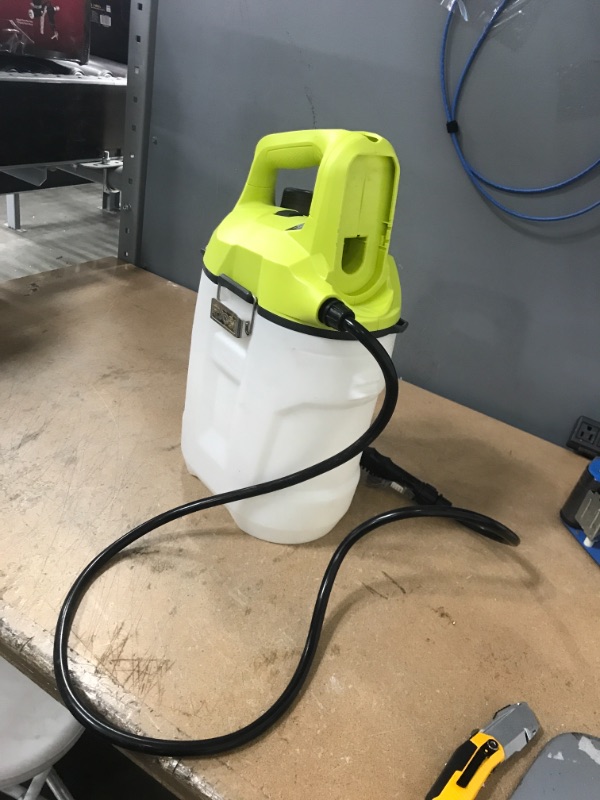 Photo 2 of **INCOMPLETE**
ONE+ 18V Cordless Battery 2 Gal. Chemical Sprayer (Tool Only)
