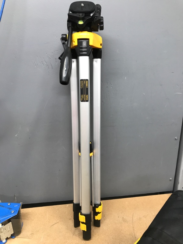 Photo 2 of 
DEWALT
Adjustable and Portable Laser Level Tripod