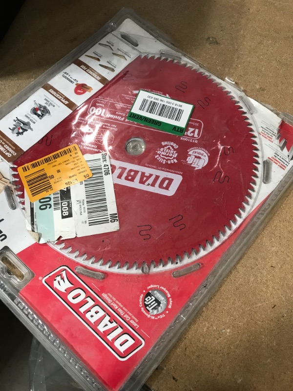 Photo 2 of 12 in. x 100-Tooth Ultimate Polished Finish Circular Saw Blade
