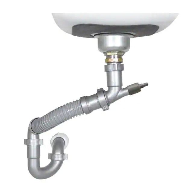 Photo 1 of 1-1/2 in. All-in-One Drain Kit for Single Bowl Kitchen Sinks, Bar Sinks and Utility Sinks
