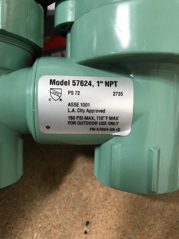 Photo 1 of 1 in. FPT Anti-Siphon Valve

