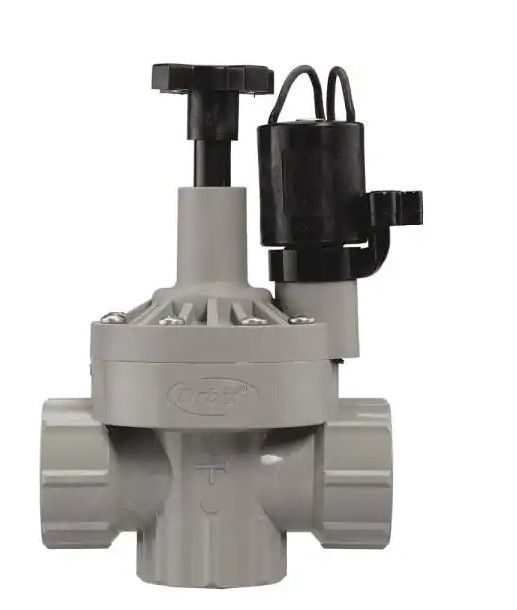 Photo 1 of 1 in. FNPT Automatic Inline Angle Valve with Flow Control
