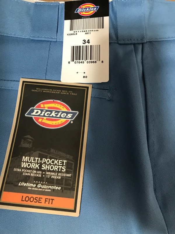 Photo 3 of Dickies Men's 13-Inch Relaxed-Fit Multi-Pocket Short
COLOR: BLUE
SIZE: 34