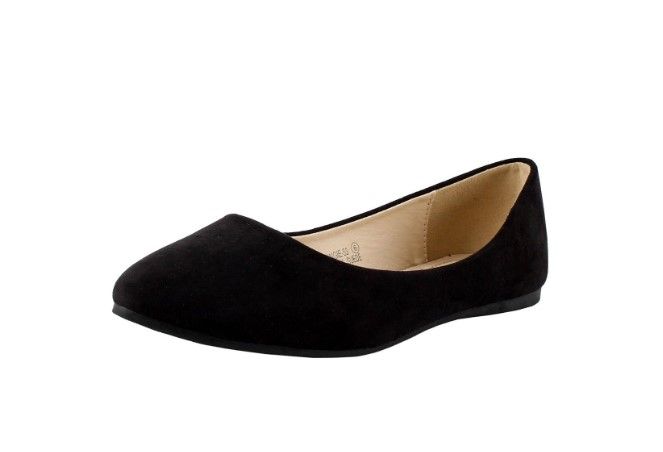Photo 1 of Bella Marie Angie-53 Women's Classic Pointy Toe Ballet Slip On Suede
SIZE: 7