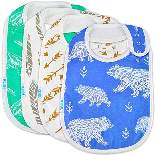 Photo 1 of Baby Bib Large Toddler Burpy Absorbent Feeding Reflux Drool Teething Snap Button
Age Range (Description)	Infant