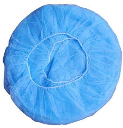 Photo 1 of ** SETS OF 2**
GOODSELL 1000 pcs-24 (Blue) Disposable Bouffant Caps, Hair Head Cover Net, Non-Woven, Medical, Labs, Nurse, Tattoo, Food Service, Health, Hospital (10bags x100pcs)
