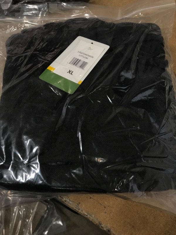 Photo 2 of John Deere Solid Hoodie with Logo on Sleeve Black
SIZE: XL