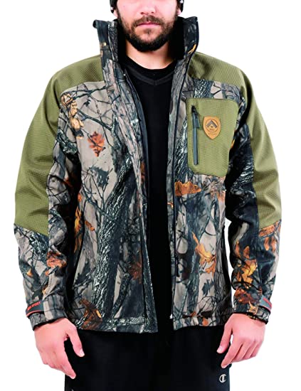 Photo 1 of Camo Jacket for Men Camo Hunting Jacket, Mens Camo Jacket Soft Shell Military Tactical Jacket with Camouflage Outer Coat & Detachable Inner Jacket, Waterproof Winter Jacket for Outdoors and Camping XXL 
