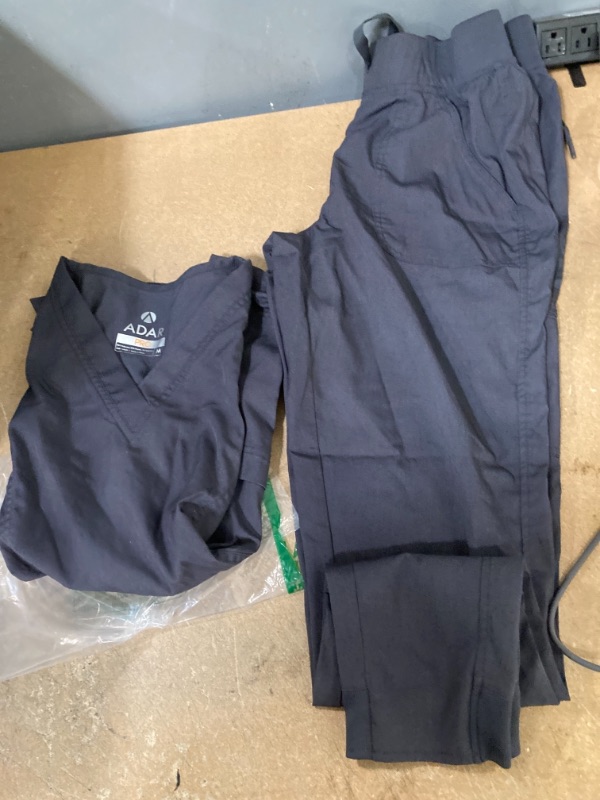 Photo 1 of Adar Pro Flawless Plus Scrub Set for Women - Elevated V-Neck Top & Jogger Scrub Pants M 
