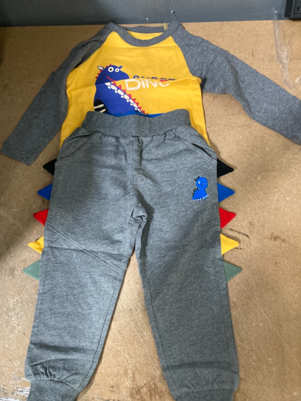 Photo 1 of 2-3T 'Super Cool Dino' Pants and Shirt Set 