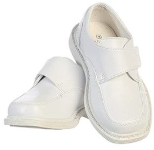 Photo 1 of Lito Boys Matte Dress Shoes w/Velcro Strap
 8t