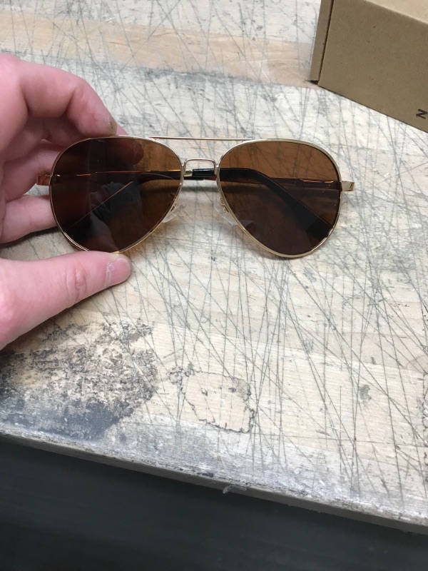 Photo 1 of 2 PAIRS ZACWAY AVIATOR SUNGLASSES