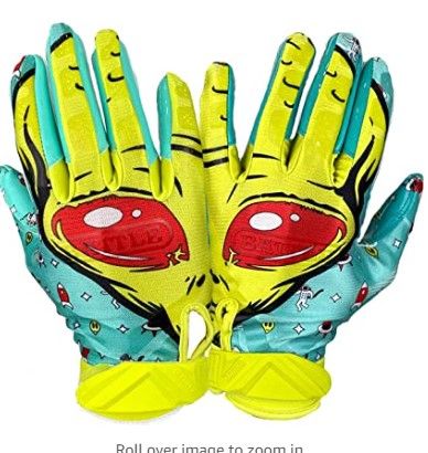 Photo 1 of Battle Sports Alien Ultra-Stick Football Receiver Gloves for Youth
SIZE M