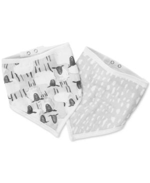 Photo 1 of Aden by Aden + Anais Baby Boys & Girls 2-Pack Pasture Cotton Bandana Bibs
