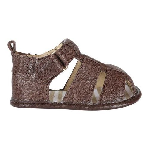 Photo 1 of Infant Boy's Robeez Samuel Fisherman Sandal, Size 4 M - Brown
