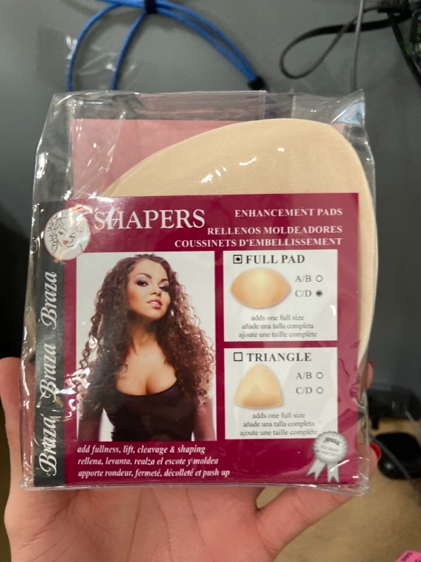 Photo 2 of Braza Shapers Full Breast Enhancement Pads, C/D
