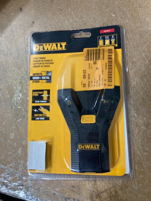 Photo 2 of DEWALT
1-1/2 in. Stud Finder