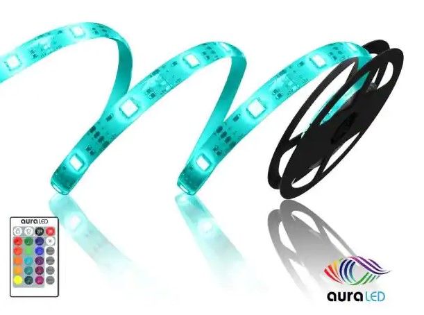 Photo 1 of Tzumi
Aura LED 6.5 ft. Strip Light 2 pack 