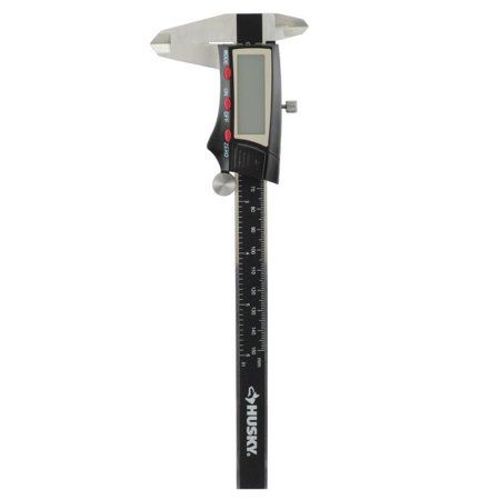 Photo 1 of Husky Digital Fractional Caliper 6Inch 3 Mode Stainless Steel Electronic Hand Tool
