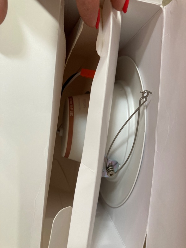 Photo 2 of Philips Color and Tunable White 5/6 in. LED 65W Equivalent Dimmable Smart Wi-Fi Wiz Connected Recessed Downlight Kit
