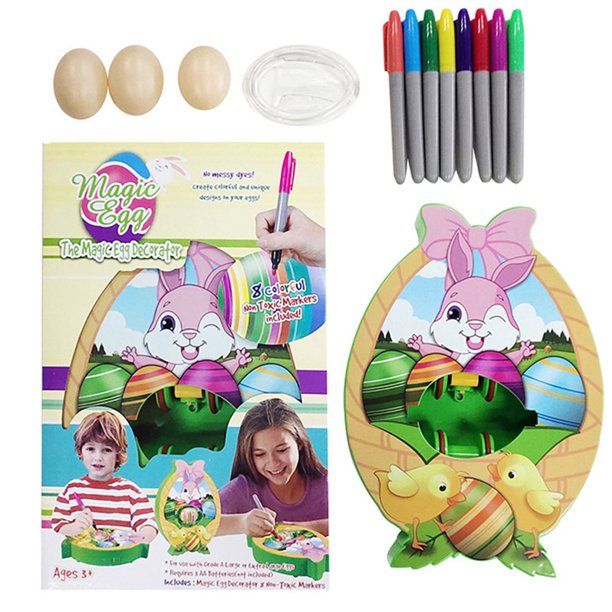 Photo 1 of Happy Egg Decoration Set Diy Painted Egg Hand-Painting Game A With Music And Light
