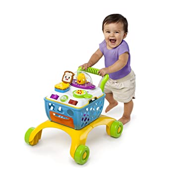 Photo 1 of Bright Starts Giggling Gourmet 4-in-1 Shop ‘n Cook Walker Shopping Cart Push Toy, Ages 6 months +
