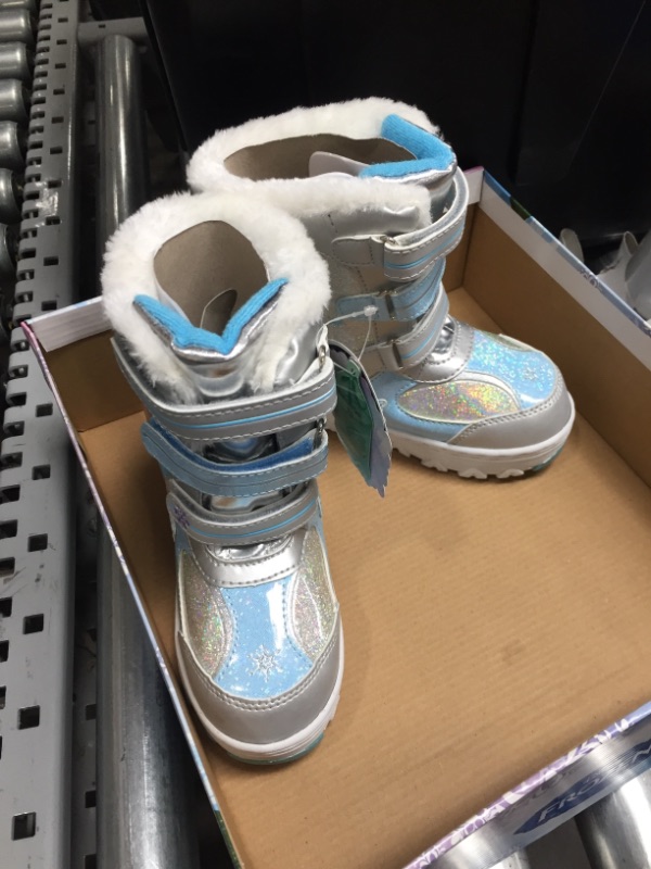 Photo 2 of Disney's Frozen Girls Snow Boots - Toddler, size 10
