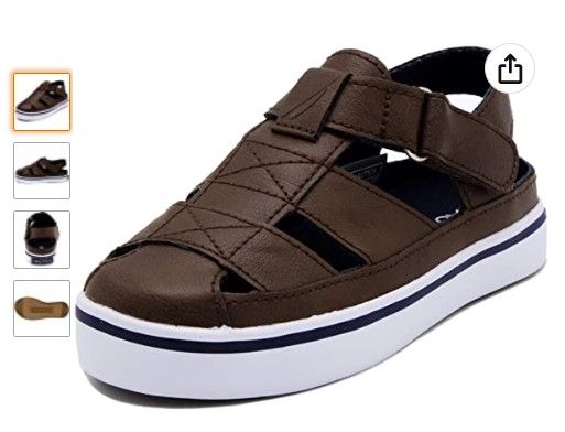 Photo 1 of Kids Mikkel Closed-Toe Outdoor Sport Casual Sandals, size 10