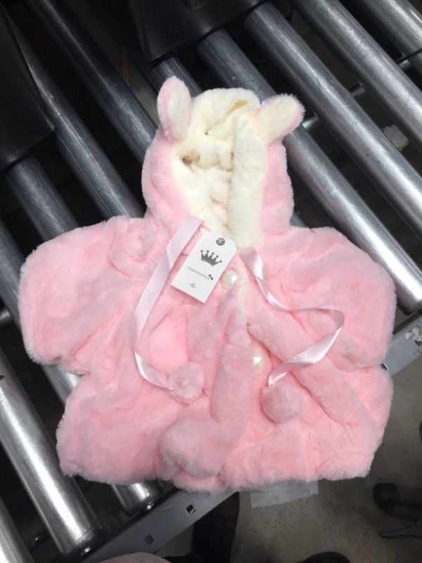 Photo 1 of Muxika Fashion Baby Girl Fur Winter Warm Coat (Age:0~9 Month / Label size 6 , Pink)