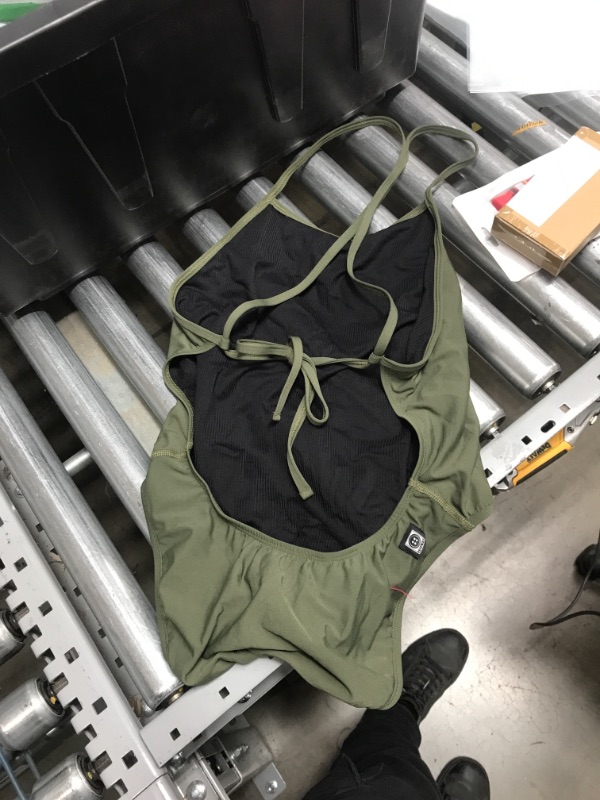 Photo 1 of JOLYN Jackson Swim Onesie in Army - Size 38 - by JOLYN
